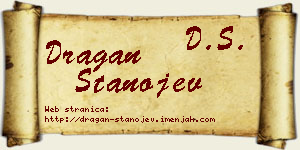 Dragan Stanojev vizit kartica